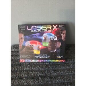 Laser X Revolution Micro Double Blasters Toy Laser Tag 200 ft Range Compact Size
